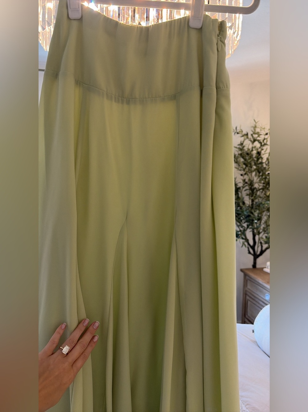A&F High Rise Flowy Maxi Set Skirt - XXSP - Picture 8 of 11